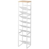 YAMAZAKI Belo kovinsko držalo za vino število steklenic 16 20x88,5x19 cm Tower – Cene