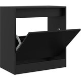 Ormarić za cipele crni 60x34x63,5 cm od konstruiranog drva | shoptok.hr