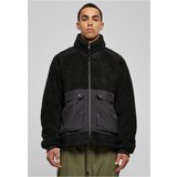 UC Men Short Raglan Sherpa Jacket black/black Cene