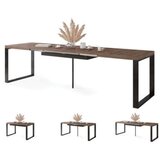  Avari Sto na Razvlačenje Braon Hrast-Crni ( 1633 ) Cene