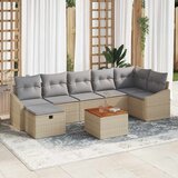  Sjedeća garnitura za vrt 8 kom. poliratan 288.5 x 123.5 x 85 cm | shoptok.hr