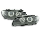 Oem Kristalni farovi Angel Eyes BMW E46 Coupe (03-06), Crni | Eponuda.com