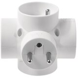  Okrugli razdelnik za utičnice 4x10A/250V | Eponuda.com