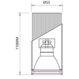 SPOT svetiljka NEO 1xGU10/8W/230V bela | Eponuda.com