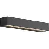 Industrijska zunanja stenska svetilka črna 38 cm vklj. LED IP65 - Hannah
