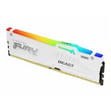 Kingston memorija 32GB/DIMM/DDR5/6000MHz/CL36/FURY beast white rgb expo cene