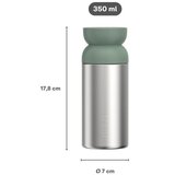 Mepal Termo lonček iz nerjavečega jekla v srebrni barvi/žajbljevo zelen 350 ml Ellipse – | Shoptok.si