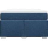 Krevet s oprugama i madracem plavi 120 x 190 cm od tkanine | shoptok.hr