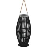 Viseći svijećnjak od bambusa crni 60 cm Cene