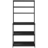  Kuhinjska polica Crni hrast 80 x 40 x 168 cm Konstruirano drvo | shoptok.hr