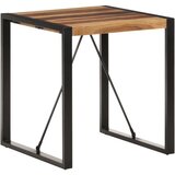  Blagovaonski stol 70 x 70 x 75 cm od masivnog bagremovog drva | shoptok.hr