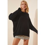 Happiness İstanbul Sweater - Black - Oversize Cene