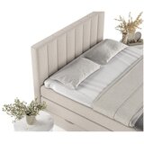 Maison de Rêve Bež boxspring postelja s prostorom za shranjevanje 160x200 cm Ruby – | Shoptok.si