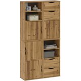  Bočni ormarići 4 kom ODDA 40x24x79 cm puno drvo bor | shoptok.hr