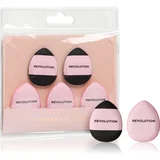 Makeup Revolution Finger Puff Set blazinica 5 kos