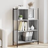 vidaXL Knjižna omara siva sonoma 72x28x109 cm inženirski les Cene