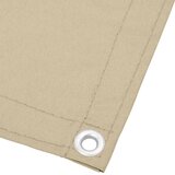Balkonski zaslon bež 120 x 700 cm 100 % poliester Oxford | shoptok.hr