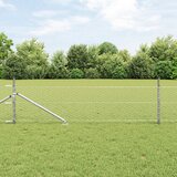 vidaXL ograja v obliki hexagona 0,4x50 m galvanizirano jeklo | Shoptok.si