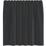 vidaXL Voile zavese z rod žepi 2 kosa črna | Shoptok.si