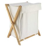 XXXL sklopiva korpa za veš 54l bambus natural | ePonuda.com