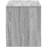 vidaXL TV omarica z LED siva sonoma 97x34x40 cm inženirski les | Shoptok.si