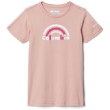 Columbia Majice s kratkimi rokavi MISSION LAKE SS GRAPHIC SHIRT Rožnata | Shoptok.si