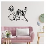 Wallity Zidna dekoracija Alba M, 94 x 78 cm, Crna Cijene