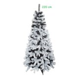  Umjetno božićno drvce – EMILI crno - siva – 220cm | shoptok.hr