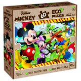 Lisciani Miki Miška in prijatelji 2 v 1 60-delni Eco puzzle in pobarvanka 70x50 cm – Lisciani | Shoptok.si