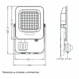  LED REFLEKTOR IK03 30 W 6500K SENZOR Cene