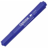 Optima marker plavi kosi vrh 1kom Cene