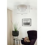 Brilagi plafonska svetiljka alaska luneta 1xE27/15W/230V prečnika 45 cm siva/krem | Eponuda.com