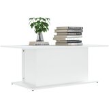  Stolić za kavu bijeli 102 x 55,5 x 40 cm konstruirano drvo | Eponuda.com