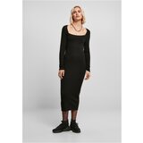 UC Curvy Women's long knitted dress in black Cijene