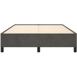  Posteljni okvir temno siv 140x190 cm žamet, (20725386) | Shoptok.si