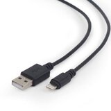  USB 2,0 kabal sync and charging iPhone, black, 1m, GEMBIRD CC-USB2-AMLM-1M | Eponuda.ba