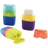 Luna The Littlies Color Wave Šilček z dvema luknjama z radirko v več različicah | Shoptok.si