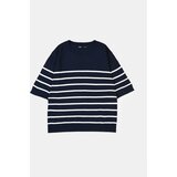 Sinsay Sveter s kratkim rukavima na pruge | shoptok.hr