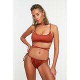 Trendyol Cinnamon Tie Detailed Bikini Bottoms | shoptok.hr