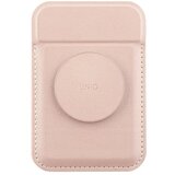 Uniq UNIKATNA DENARNICA ZA MAGNETNE KARTICE FLIXA S PODPORO ZA IPHONE ZA MAGSAFE PINK, (21971791) | Shoptok.si