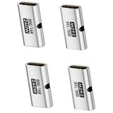 INF Adapter Type-C (USB-C) ženski na ženski, komplet 4 kosov — 240W, 80Gbps, 16K, aluminijasta zlitina Srebrna, (5000276899) | Shoptok.si