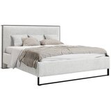 MID.YOU OBLAZINJENA POSTELJA 140 cm x 200 cm , les, tekstil, leseni material naravne barve | Shoptok.si