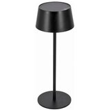  LED prigušiva dodirna solarna lampa LED/3W/5V USB 1800 mAh IP44 crna Cene