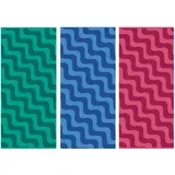 Ručnik za plažu Wave 70x150 cm, sort