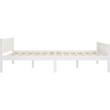 vidaXL okvir za krevet od masivne borovine bijeli 120 x 200 cm | shoptok.hr