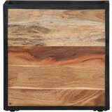  Zidni noćni ormarić 35 x 35 x 20 cm od masivnog drva bagrema | shoptok.hr