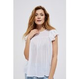 Moodo Shirt blouse with a frill | Shoptok.si