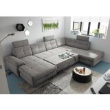 MID.YOU SEDEŽNA GARNITURA, tkanina srebrne barve | Shoptok.si