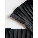 Reserved - Plisirane hlače s visokim udjelom viskoze - crno | shoptok.hr