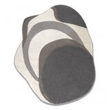 RugsX DUNE 8083 SHAPE preproga kremna / siva – Abstrakcija, struktura, nepravilna oblika 133x190 cm, (5000231771) | Shoptok.si